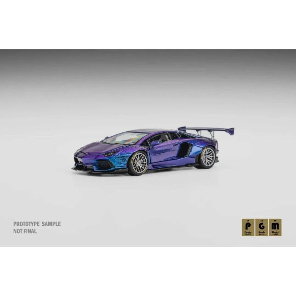 *PRE-ORDER* PGM Lamborghini Aventador LB-Works Midnight Purple | 2025 Auto Passion Alliance (APA)