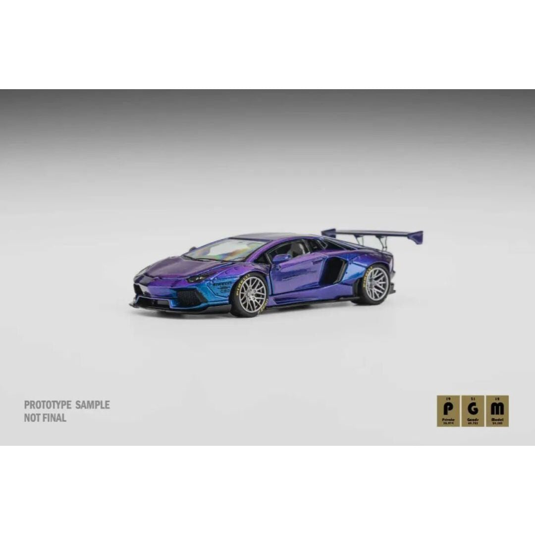 *PRE-ORDER* PGM Lamborghini Aventador LB-Works Midnight Purple | 2025 Auto Passion Alliance (APA)