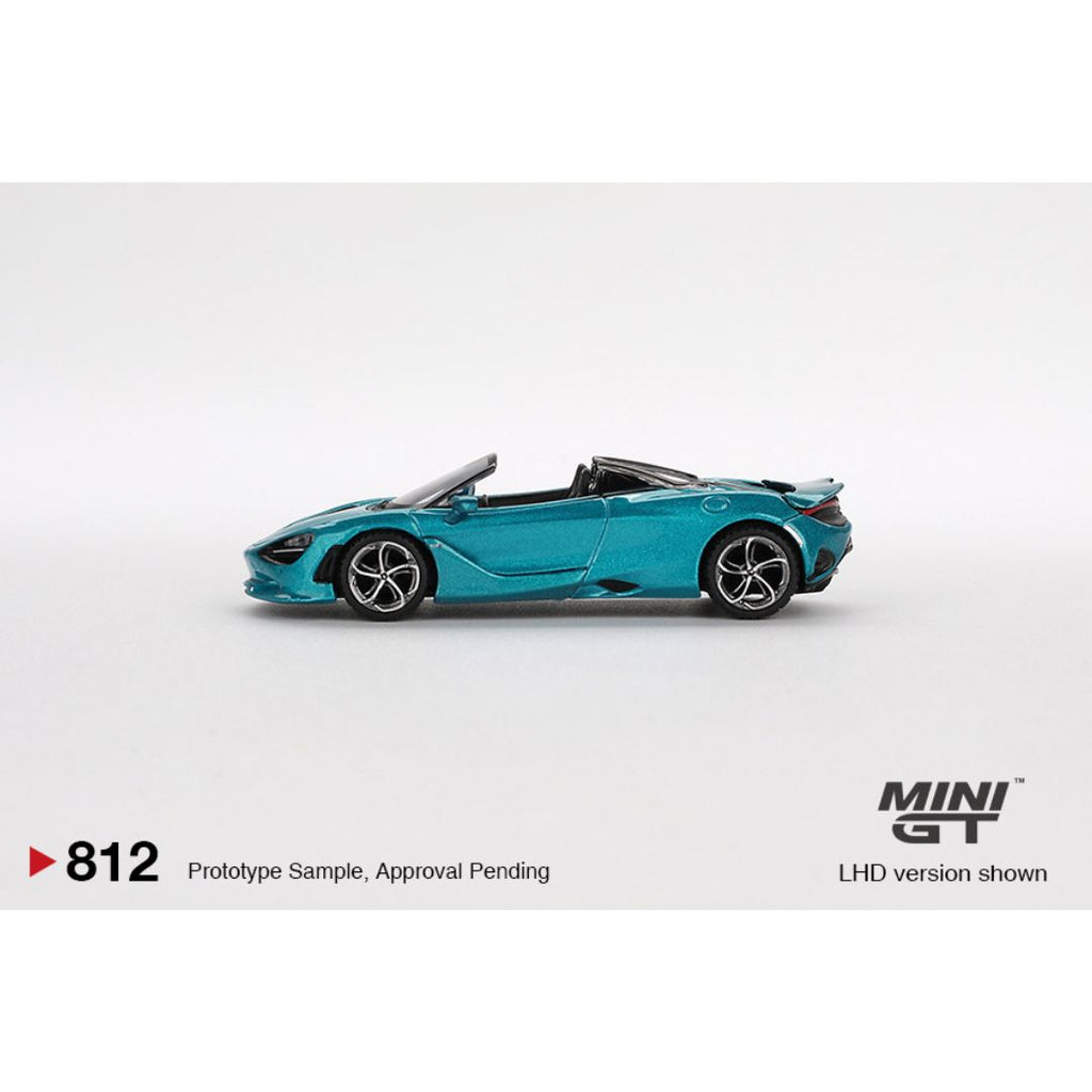 Mini GT McLaren 750S Spider Belize Blue 2024 - 812
