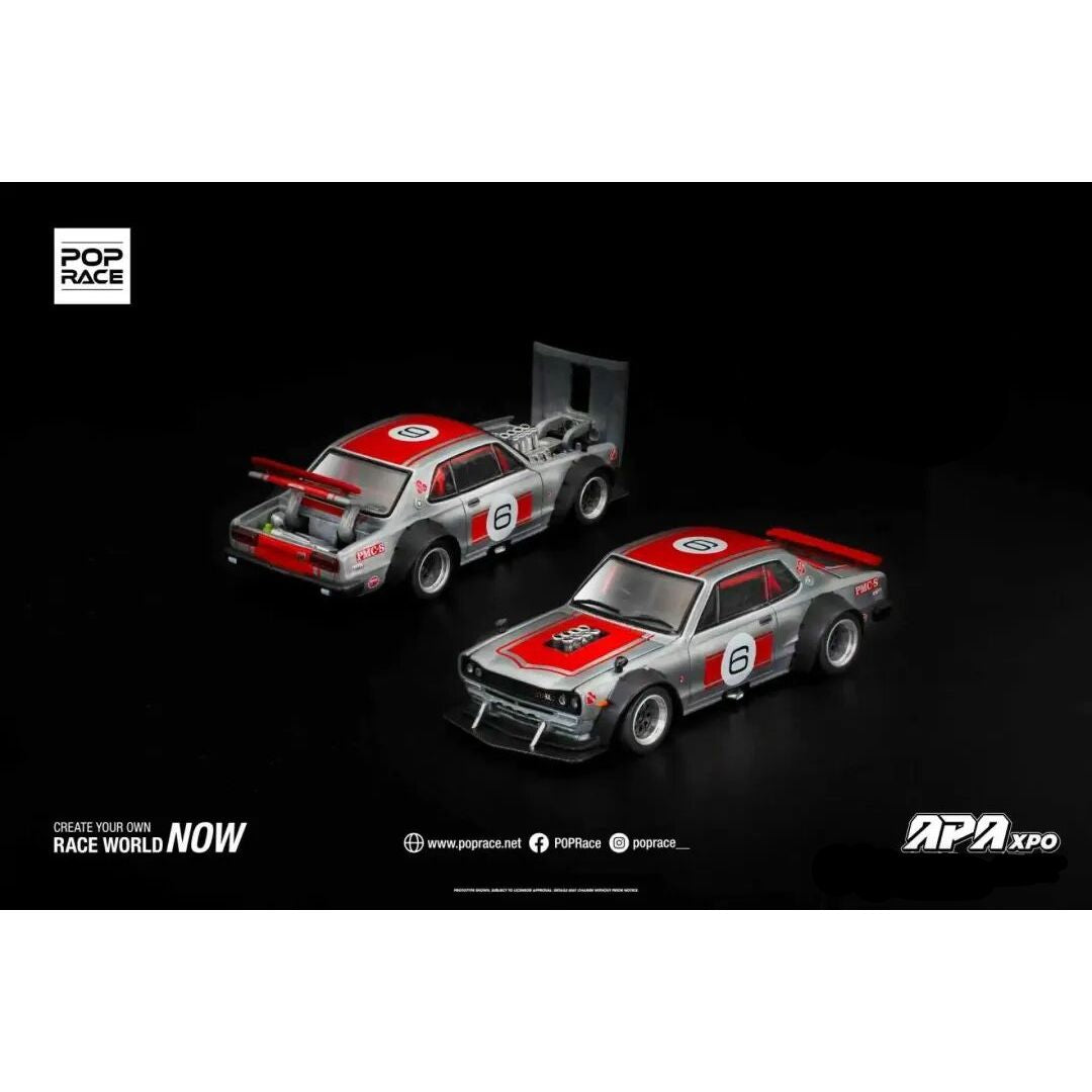 *PRE-ORDER* Pop Race Nissan Skyline GT-R V8 Drift Hakosuka | 2025 Auto Passion Alliance (APA)