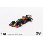 Mini GT Red Bull RB16B #33 Max Verstappen 2021 Abu Dhabi Grand Prix Winner - 835