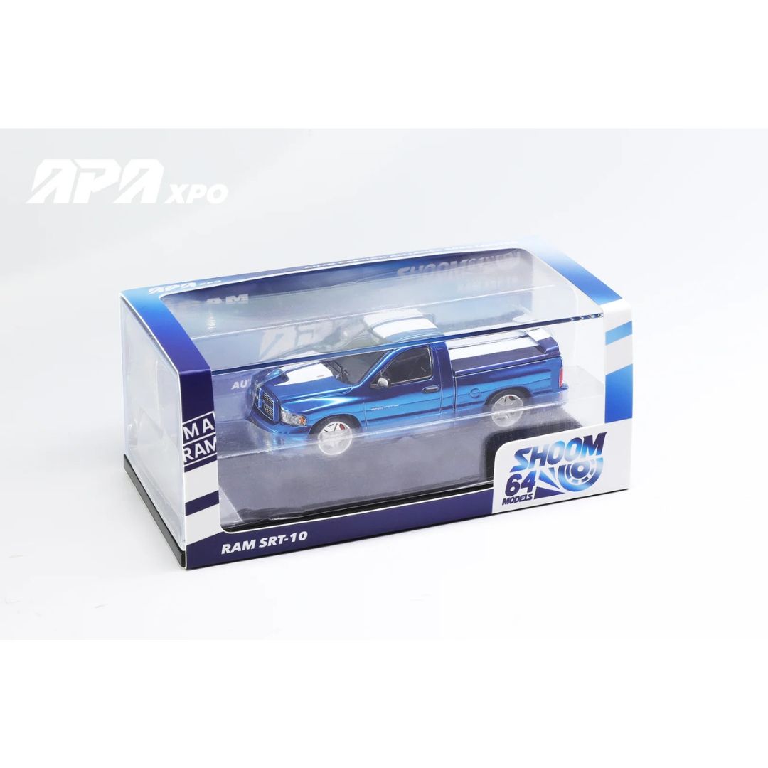 *PRE-ORDER* Shoom64 Dodge Ram SRT-10 Blue Chrome | 2025 Auto Passion Alliance (APA)