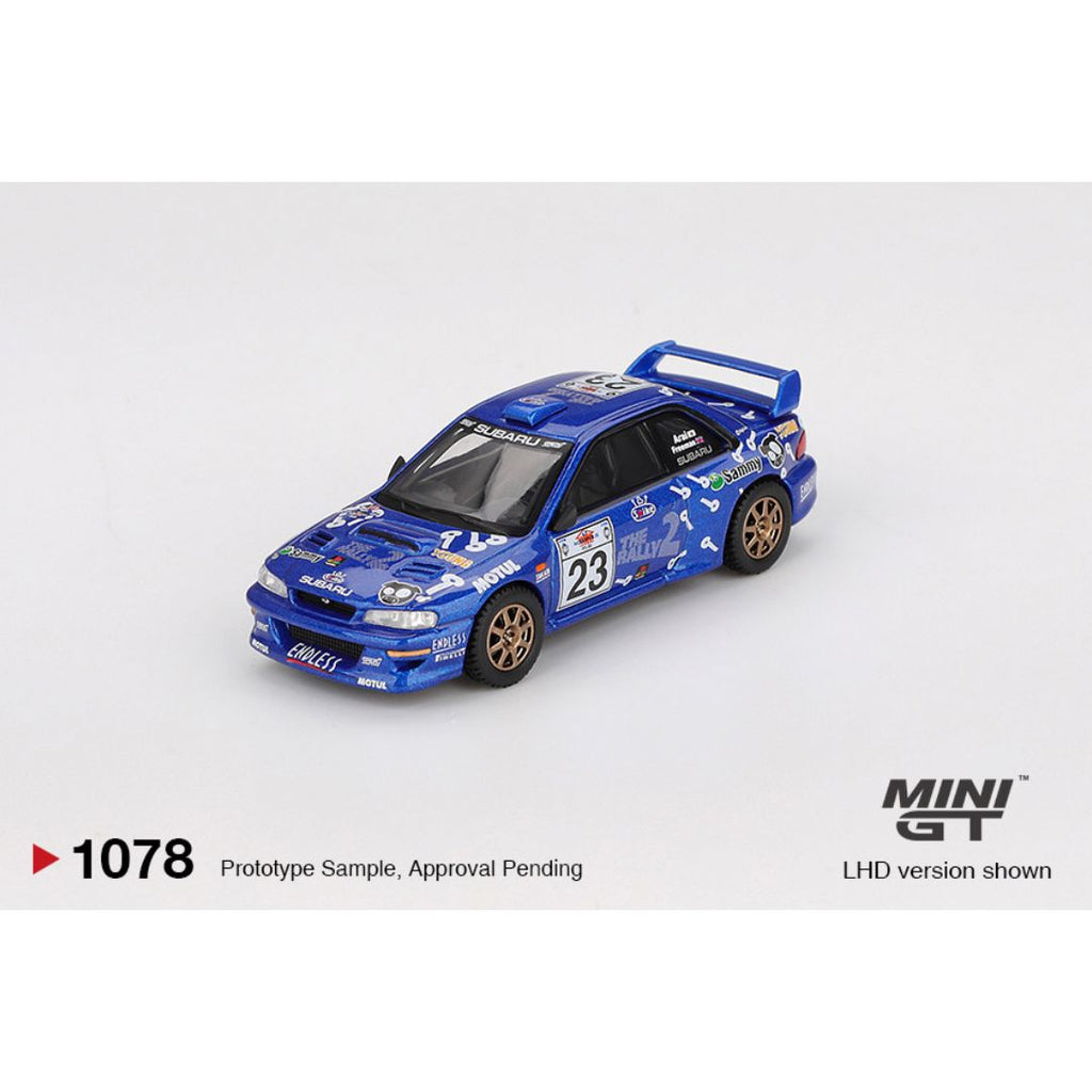 MIni GT Subaru Impreza WRC99 #23 2000 Acropolis Rally - 1078