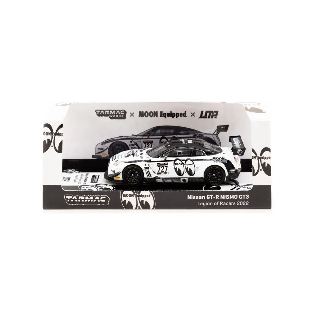Tarmac Works Nissan GT-R Nismo GT3 Legion of racers 2022 Moon Equipped