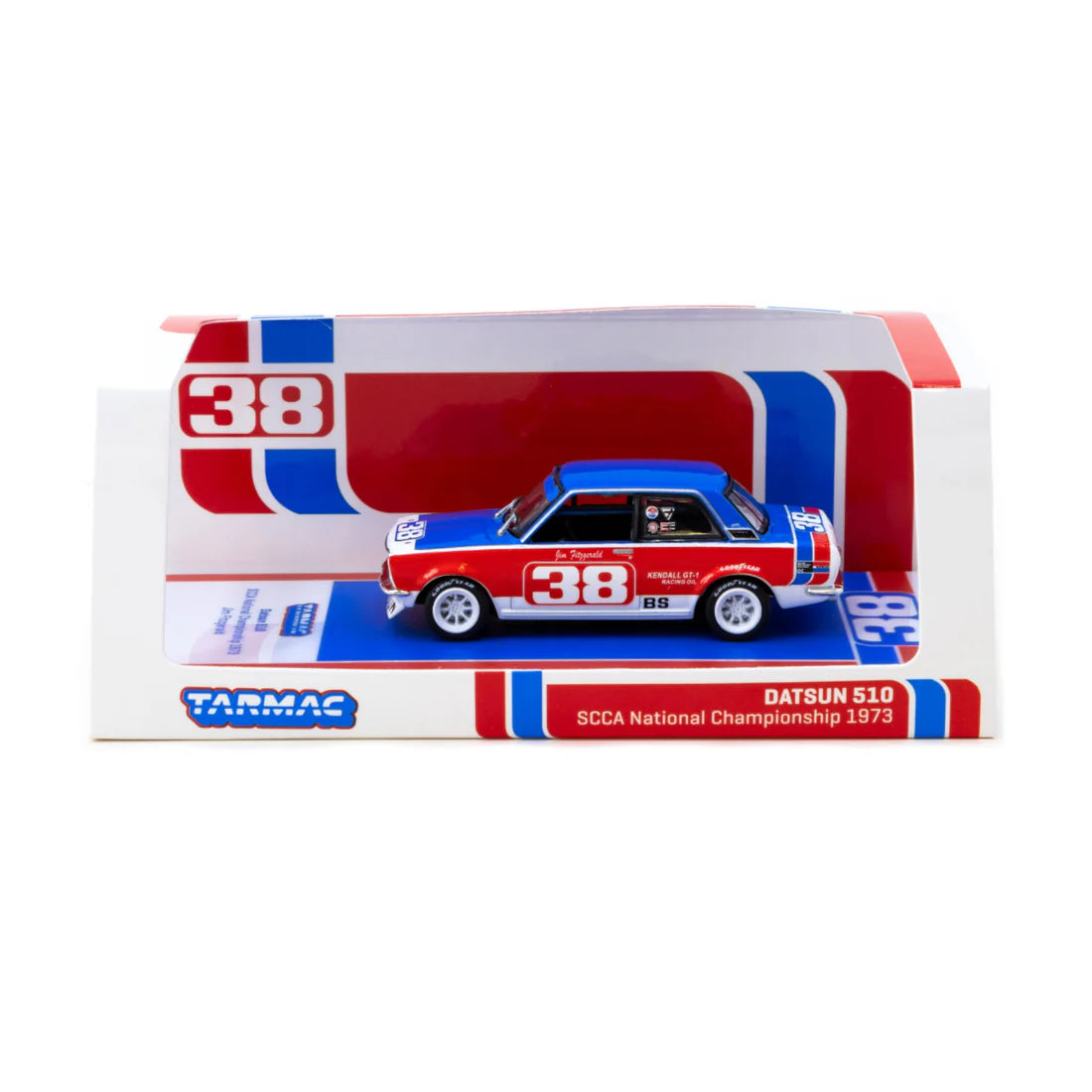 Tarmac Works Datsun 510 #38 Jim Fitzgerald SCCA National Championship 1973