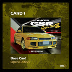 Tarmac Works Mitsubishi Lancer GSR Evolution III with Tarmac Cards