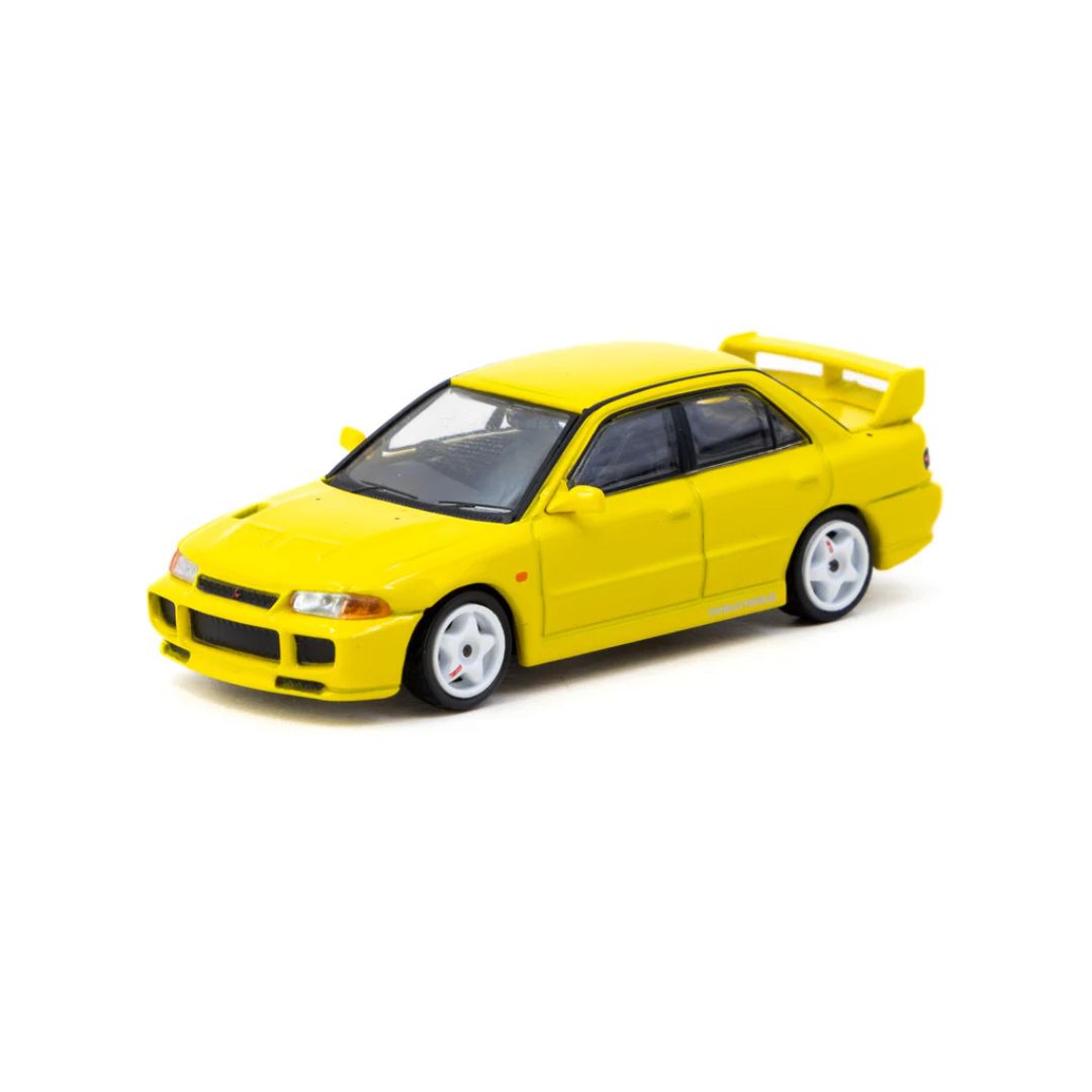Tarmac Works Mitsubishi Lancer GSR Evolution III con Tarmac Cards