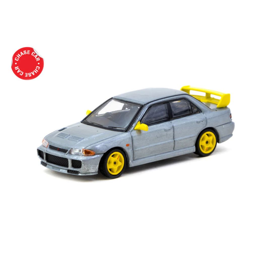 Tarmac Works Mitsubishi Lancer GSR Evolution III con Tarmac Cards