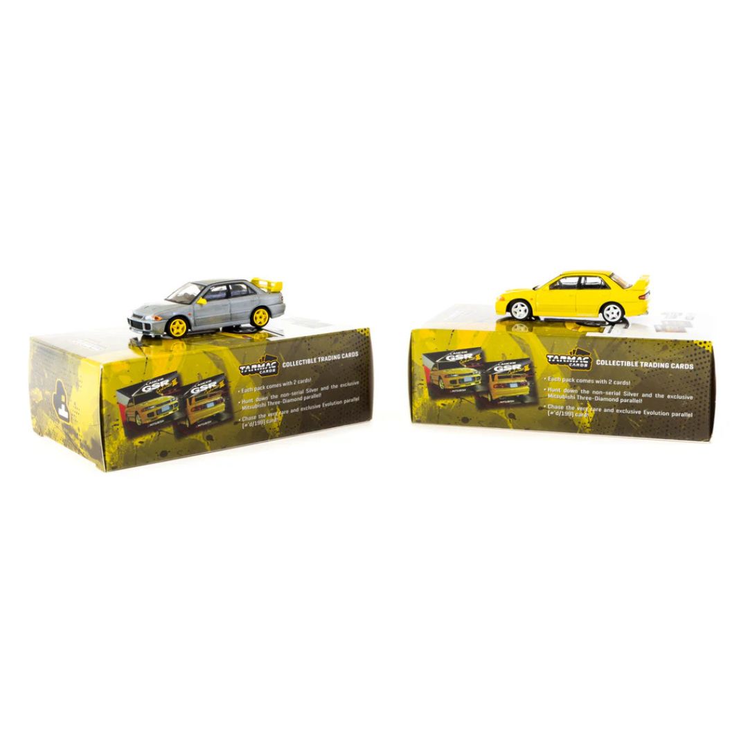 Tarmac Works Mitsubishi Lancer GSR Evolution III con Tarmac Cards