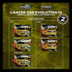 Tarmac Works Mitsubishi Lancer GSR Evolution III with Tarmac Cards