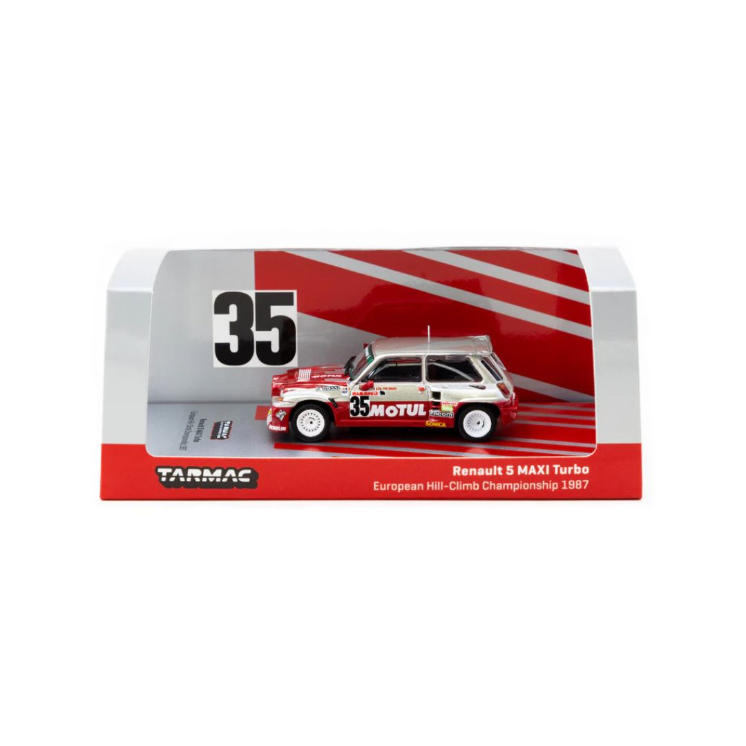 Tarmac Works Renault 5 MAXI Turbo European Hill-Climb Championship 1987 Giovanni Rossi #35