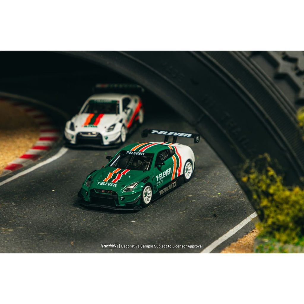 *PRE-ORDER* Tarmac Works 2-car Set Nissan GT-R Nismo GT3 | 7-Eleven Taiwan Exclusive