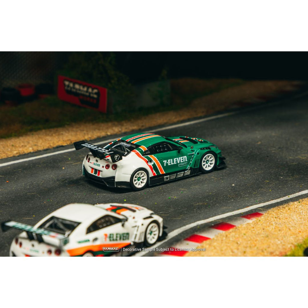*PRE-ORDER* Tarmac Works 2-car Set Nissan GT-R Nismo GT3 | 7-Eleven Taiwan Exclusive