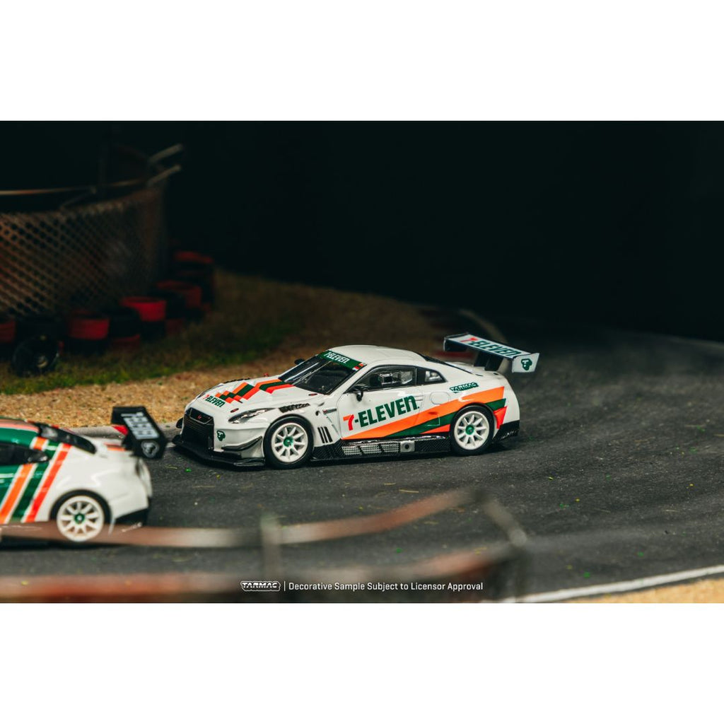 *PRE-ORDER* Tarmac Works 2-car Set Nissan GT-R Nismo GT3 | 7-Eleven Taiwan Exclusive