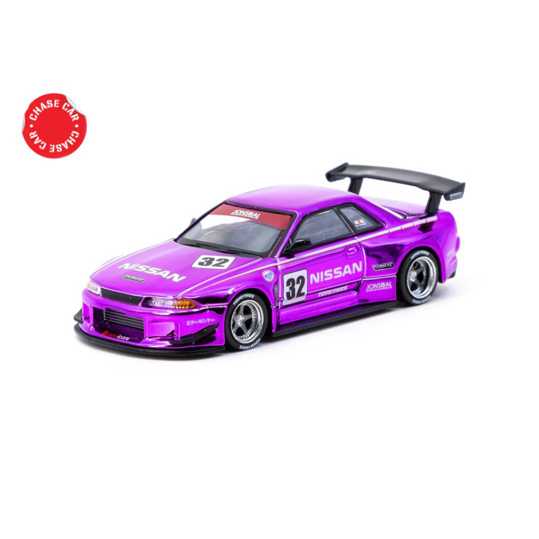*EN CAMINO* Tarmac Works Nissan Skyline (R32) Widebody Midnight Purple - Designed by Jon Sibal