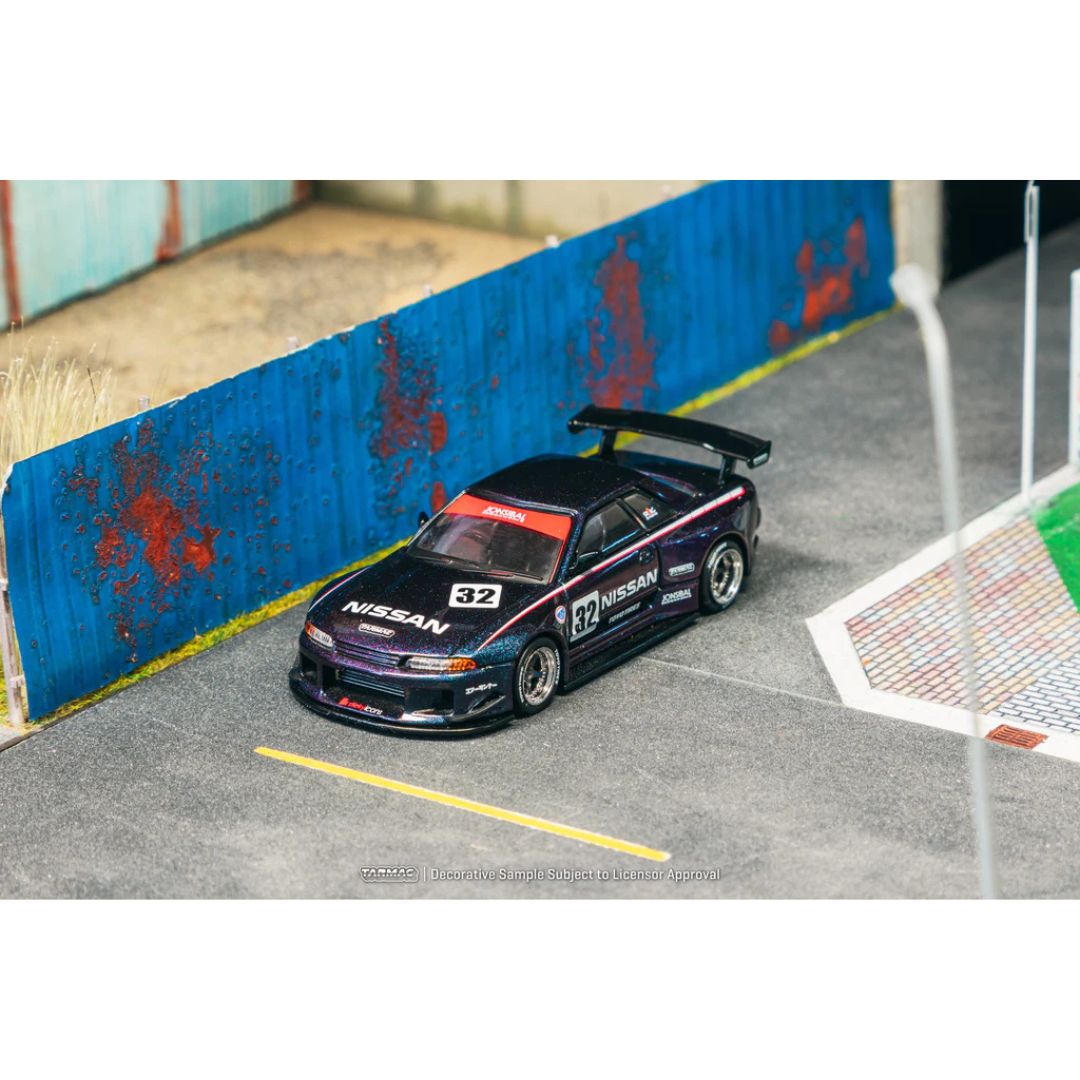 *EN CAMINO* Tarmac Works Nissan Skyline (R32) Widebody Midnight Purple - Designed by Jon Sibal