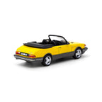 *EN CAMINO* Tarmac Works Saab 900 Turbo Convertible Yellow con Tarmac Cards Combo set