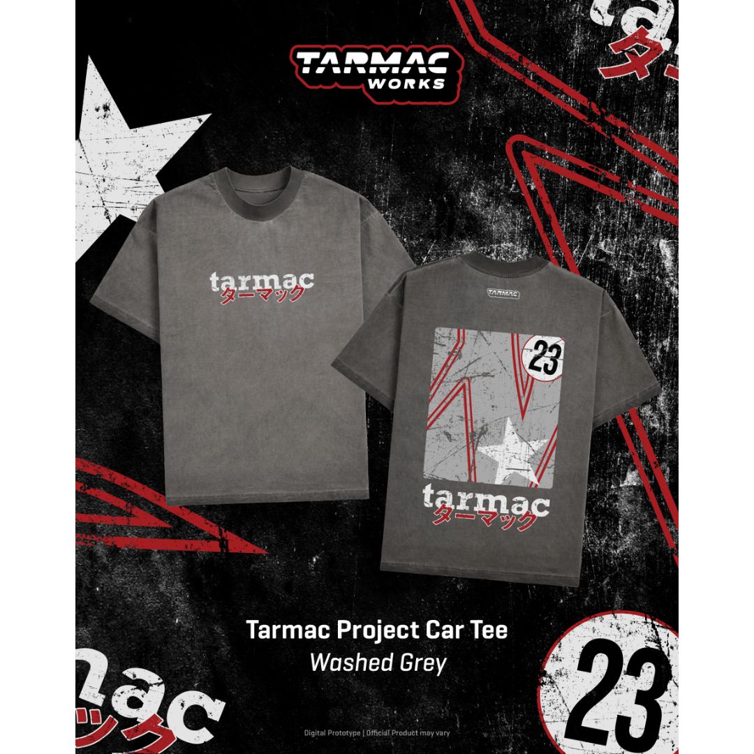 *PRE-ORDER* Tarmac Works Camiseta Project Car Washed Grey