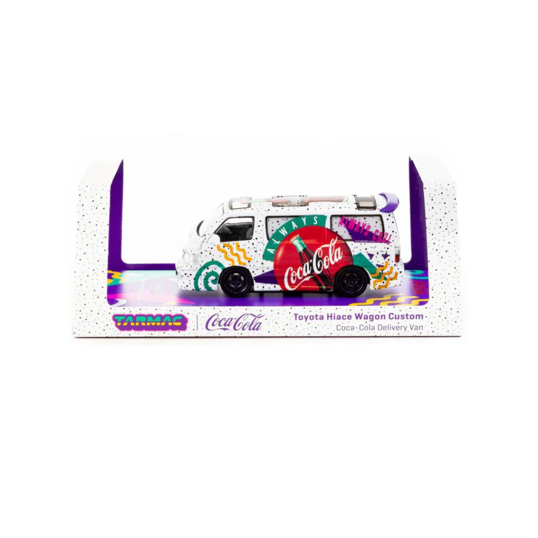 Tarmac Works Toyota Hiace Wagon Custom Coca-Cola Delivery Van
