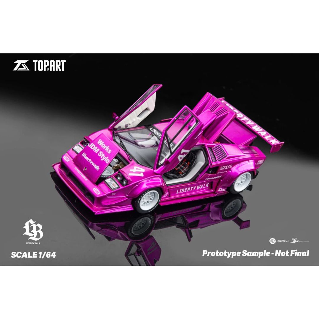 *PRE-ORDER* Top Art LBWK Countach Pink | 2025 Auto Passion Alliance (APA)