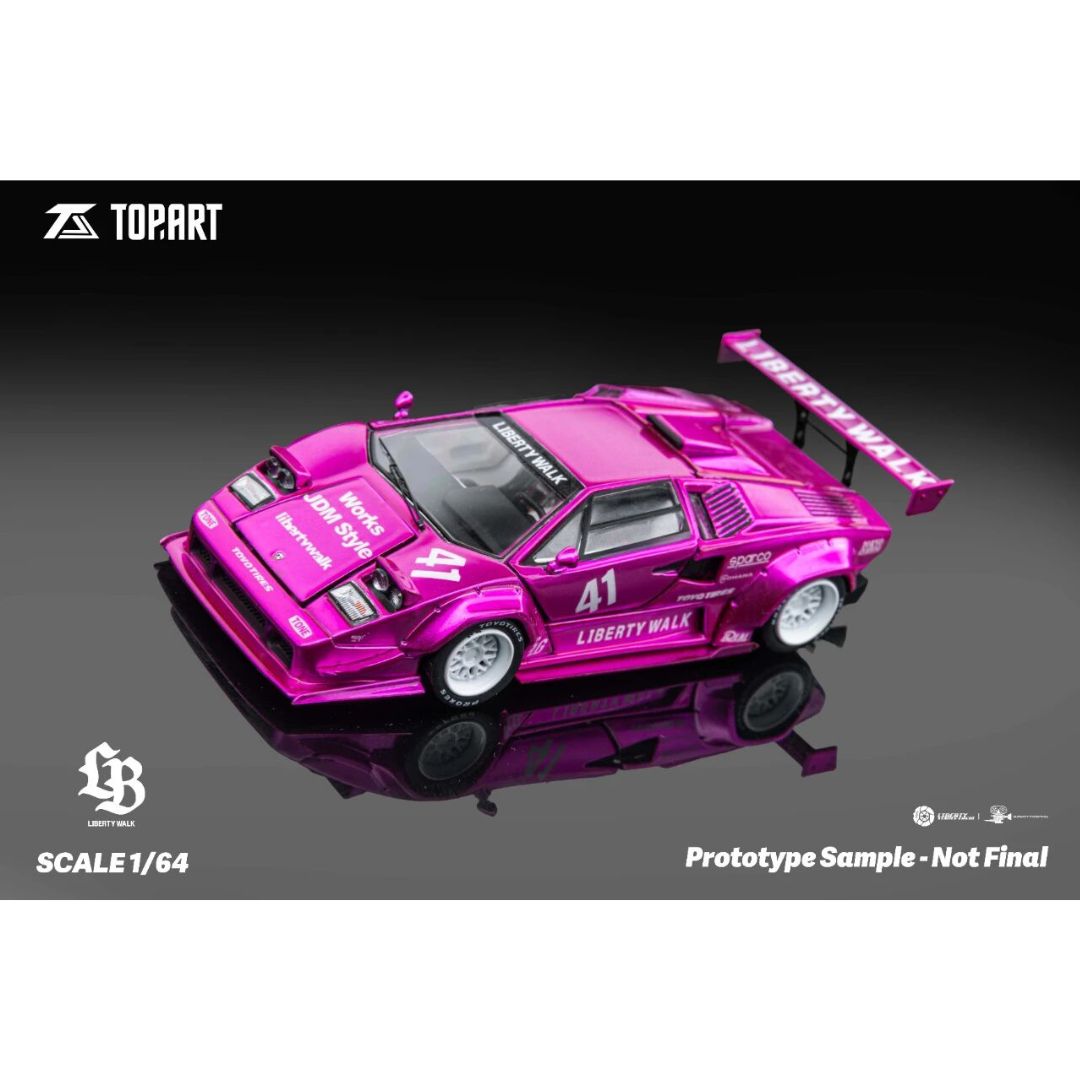 *PRE-ORDER* Top Art LBWK Countach Pink | 2025 Auto Passion Alliance (APA)
