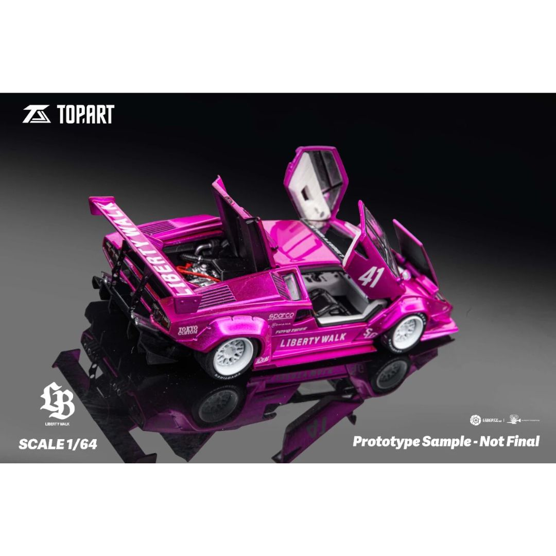 *PRE-ORDER* Top Art LBWK Countach Pink | 2025 Auto Passion Alliance (APA)