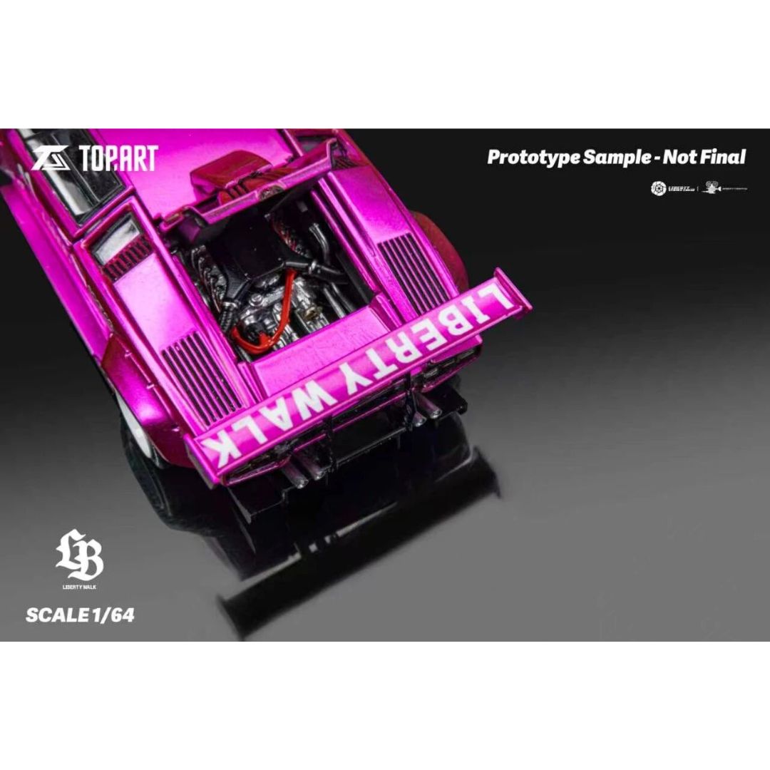 *PRE-ORDER* Top Art LBWK Countach Pink | 2025 Auto Passion Alliance (APA)