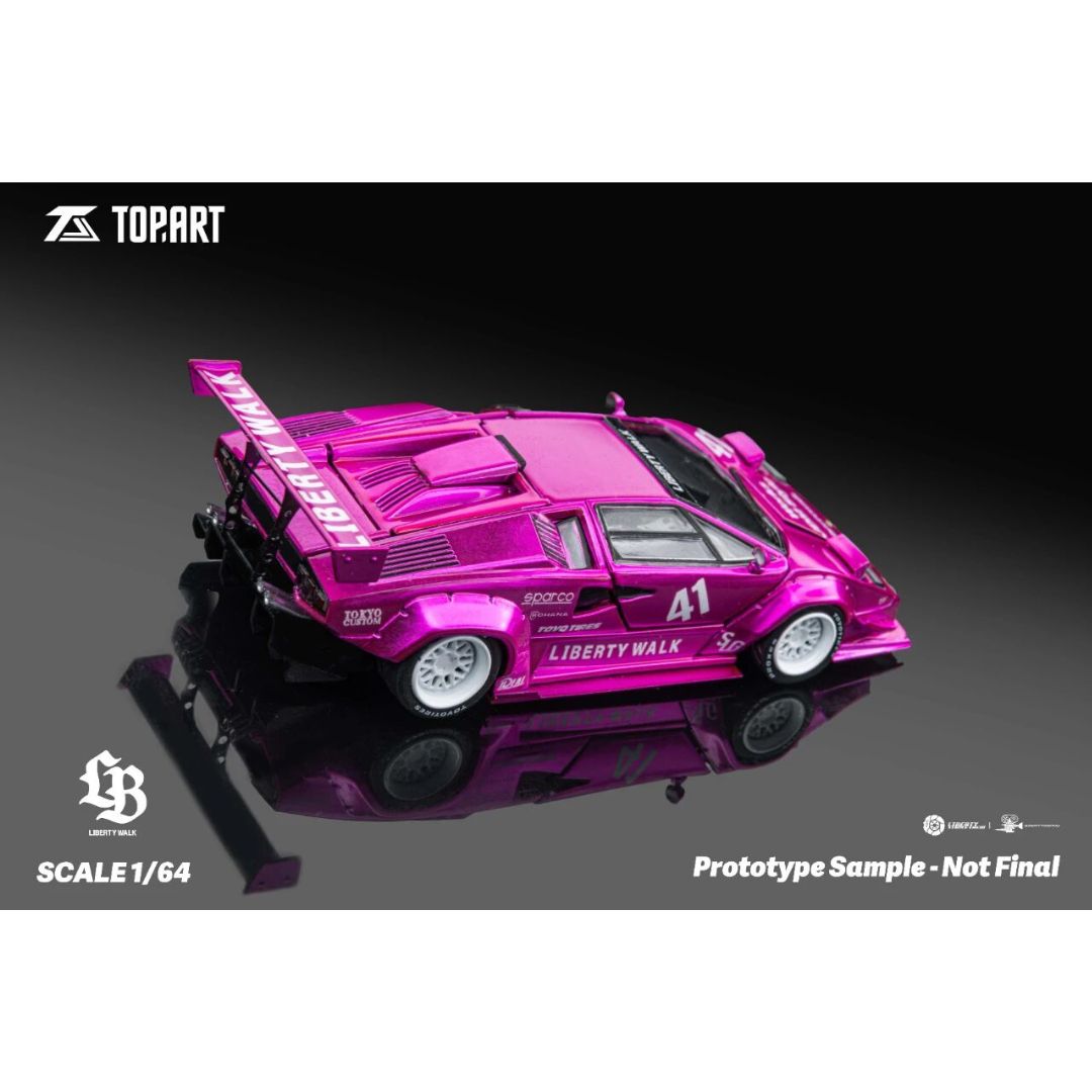*PRE-ORDER* Top Art LBWK Countach Pink | 2025 Auto Passion Alliance (APA)