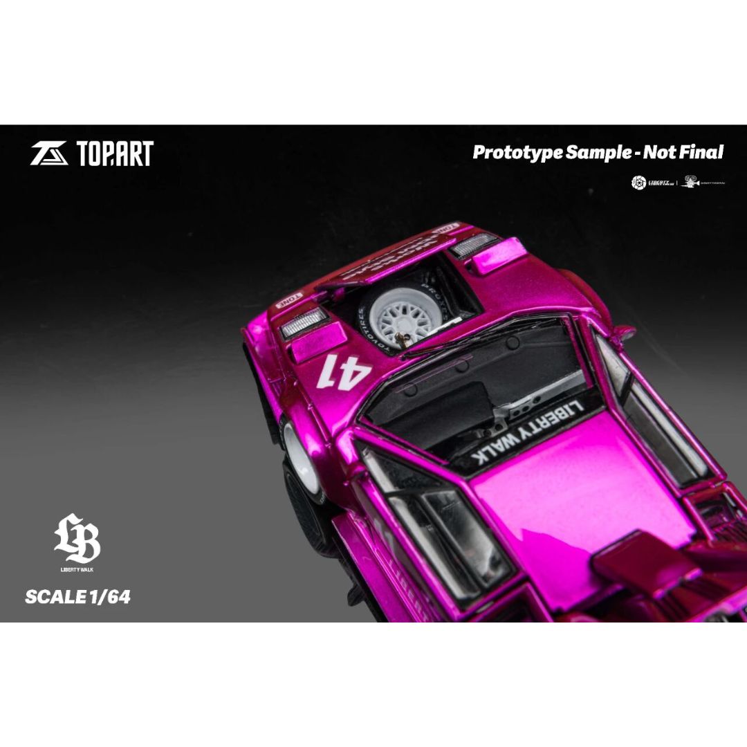 *PRE-ORDER* Top Art LBWK Countach Pink | 2025 Auto Passion Alliance (APA)