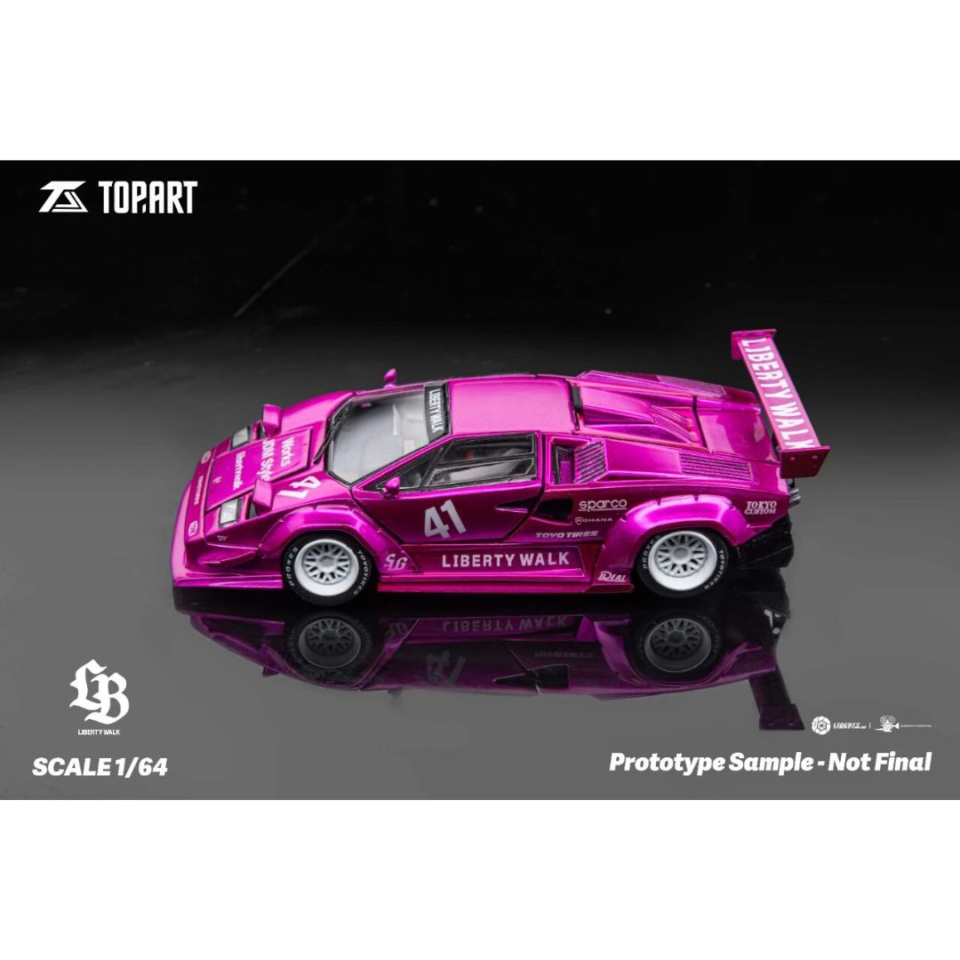 *PRE-ORDER* Top Art LBWK Countach Pink | 2025 Auto Passion Alliance (APA)