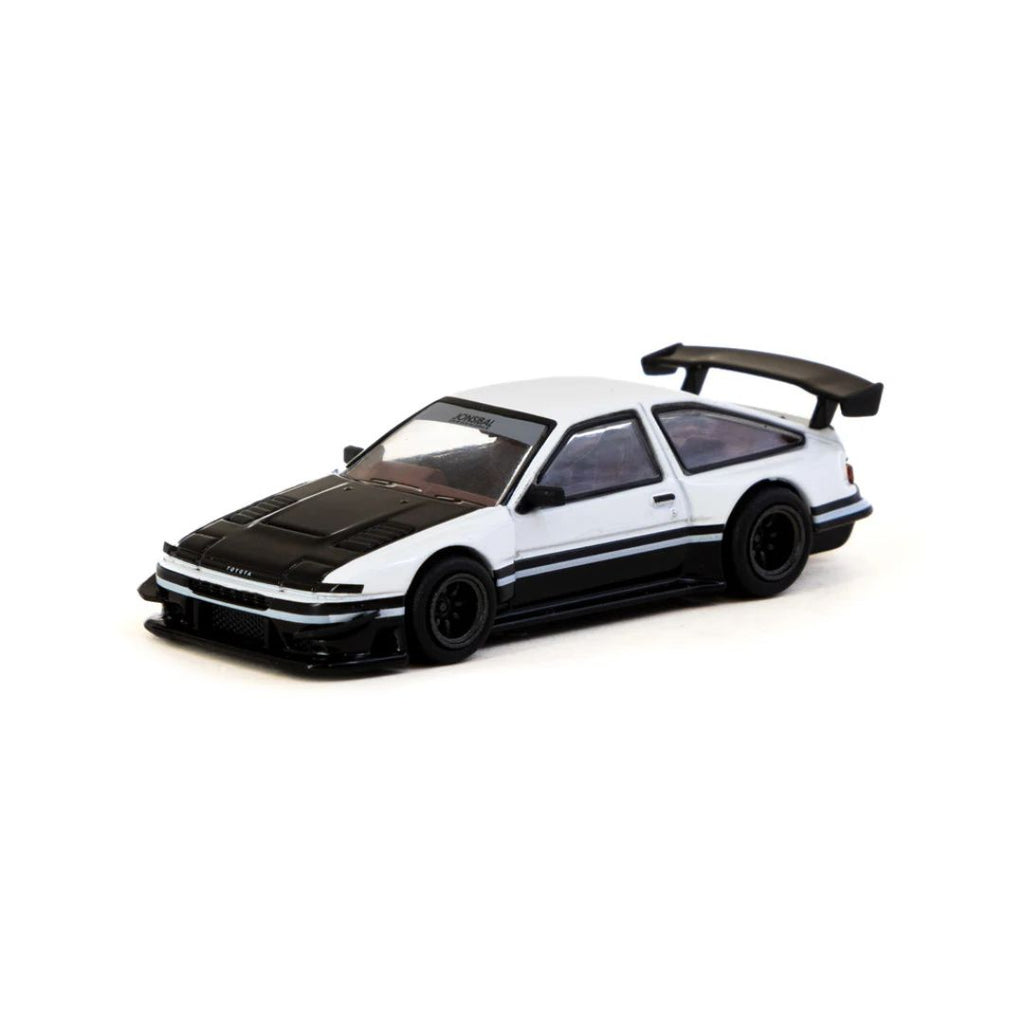 Tarmac Works Toyota Sprinter Trueno AE86 Widebody with Tarmac Cards