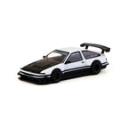 Tarmac Works Toyota Sprinter Trueno AE86 Widebody with Tarmac Cards
