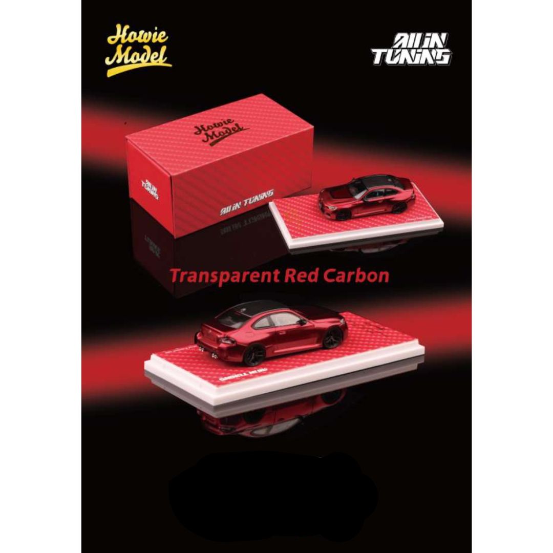 *PRE-ORDER* Howie Model BMW M2 (G87) Transparent Red Carbon | 2025 Auto Passion Alliance (APA)