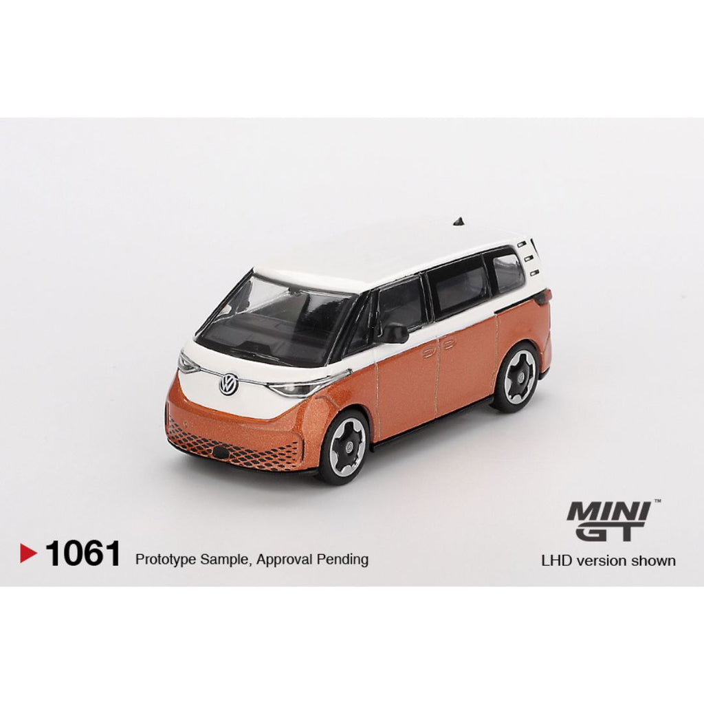 Mini GT Volkswagen ID.Buzz Candy White / Energetic Orange - 1061