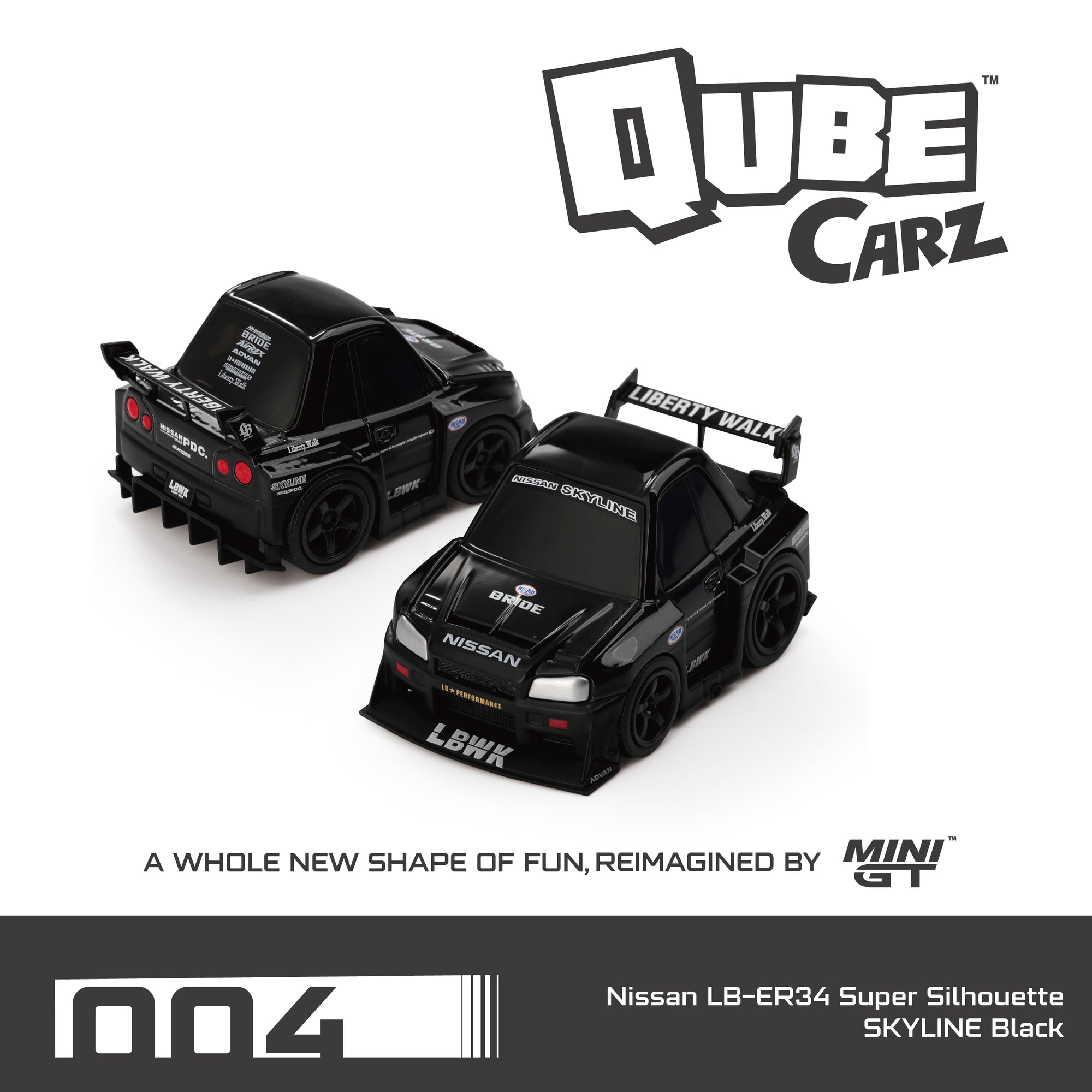 *EN CAMINO* Mini GT Qube Carz - Serie Completa