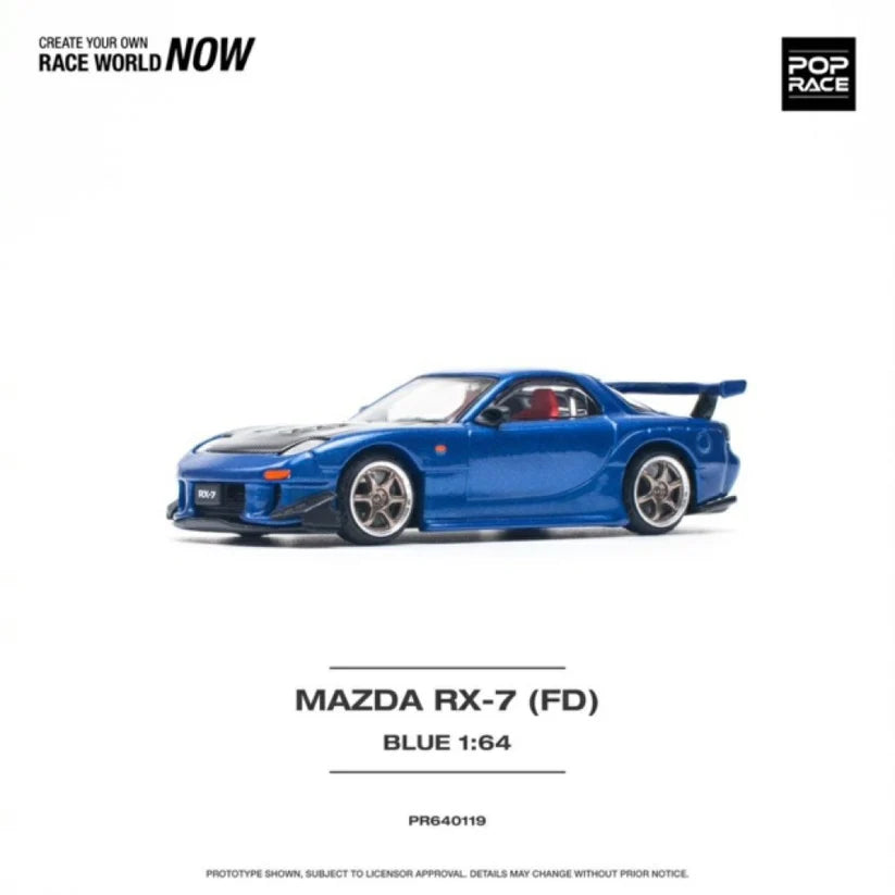Pop Race Mazda RX-7 (FD3S) Re-Amemiya Widebody – Metallic Blue