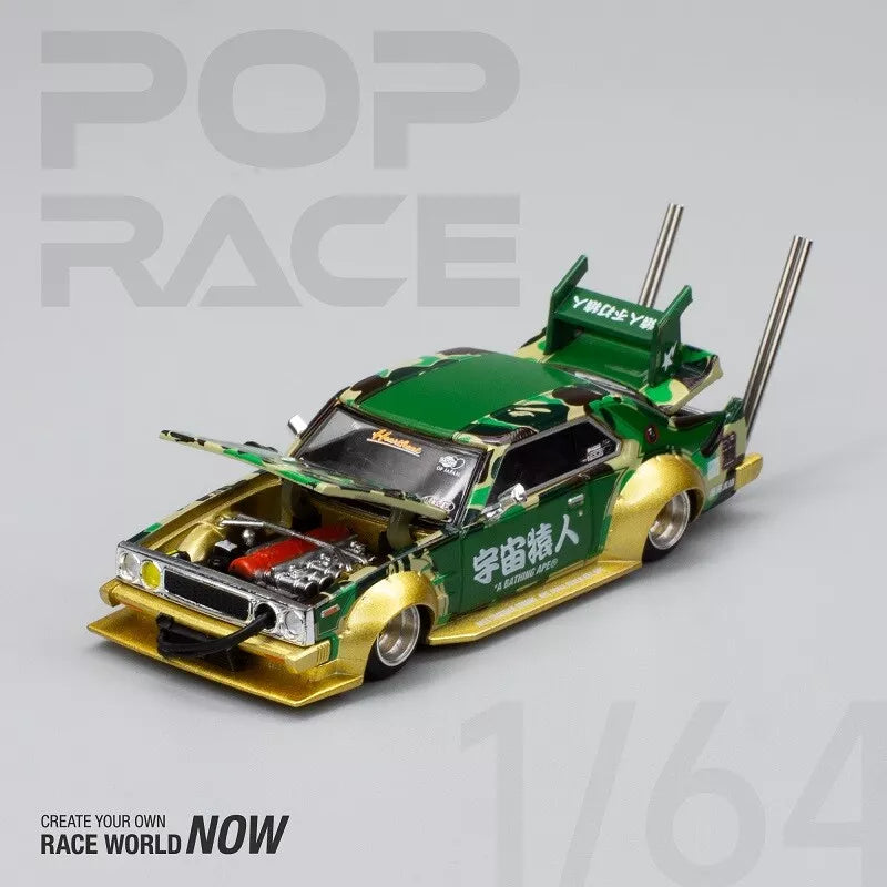 Pop Race Nissan Skyline C210 Bosozoku Style Bathing