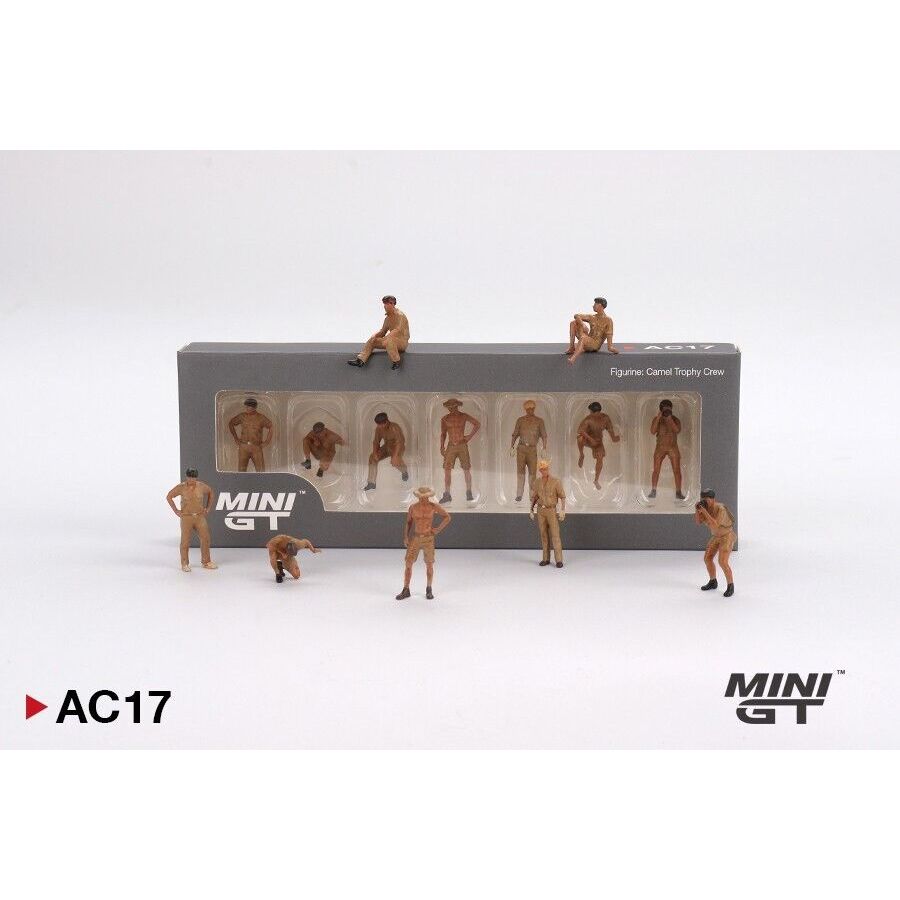 Mini GT Figuras Camel Trophy Crew